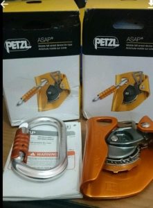 Petzl Asap Fall Arrester + Ok Triatclock